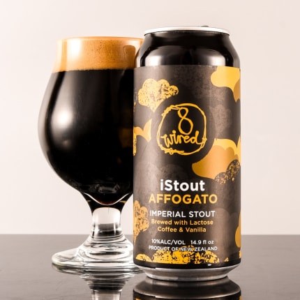8 Wired: iStout Affogato 10% 440ml pump clip