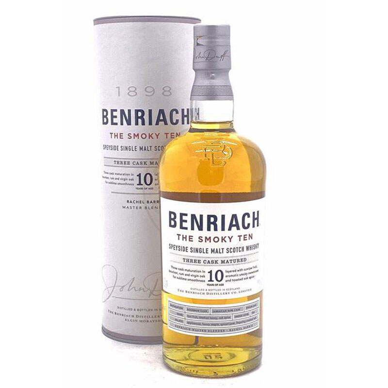 BenRaich: The Smoky Ten 46% 25ml pump clip