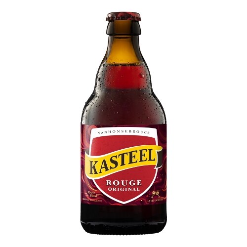 Kasteel Rouge 330ml Returnable Bottle pump clip