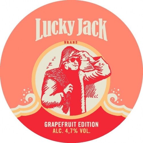 Lucky Jack GRAPEFRUIT 330ml pump clip