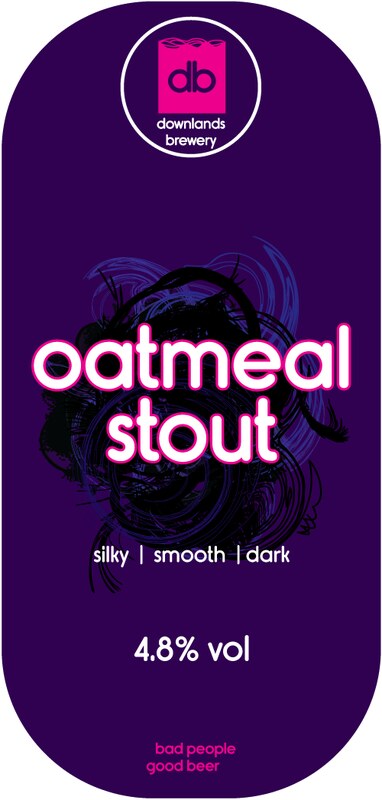 Oatmeal Stout pump clip