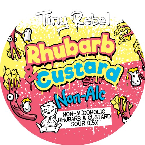 Rhubarb & Custard 330ml pump clip