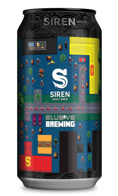 Siren Craft Brew/Elusive: Zombies Ate My Neighbours 6.2% 440ml pump clip
