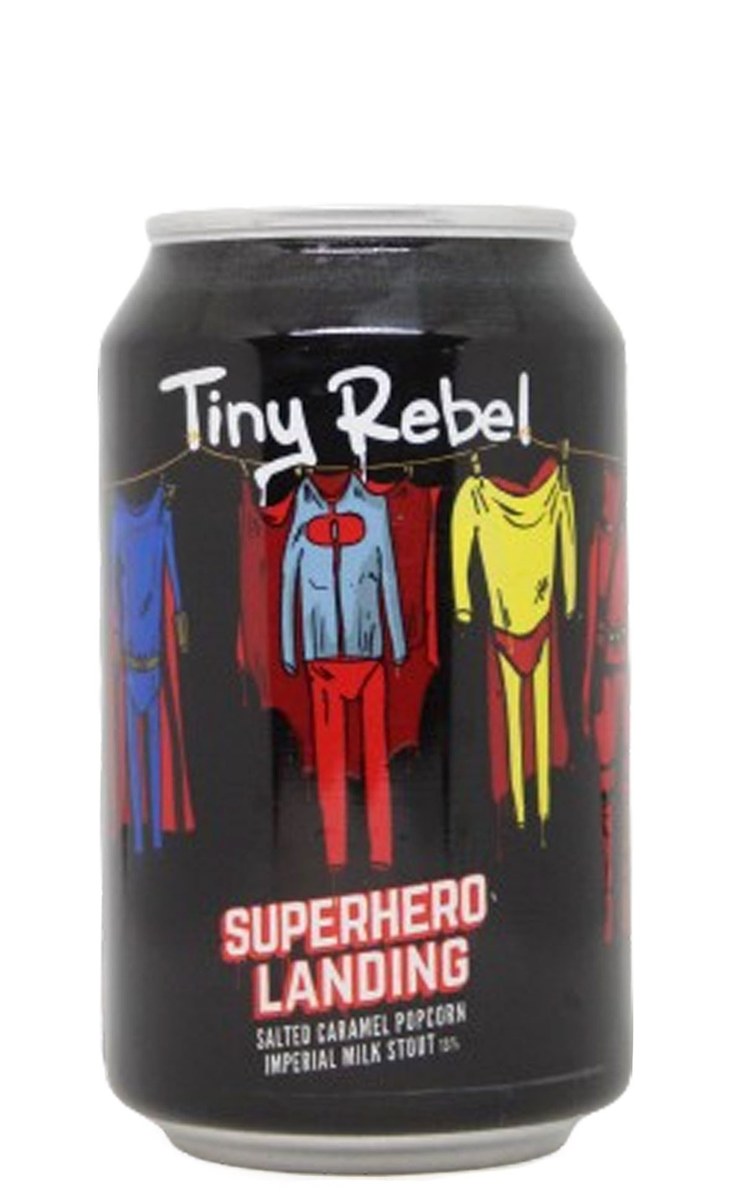 Tiny Rebel: Superhero Landing 13% 330ml pump clip