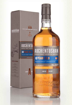 Auchentoshan: 18 year old 43% 25ml pump clip
