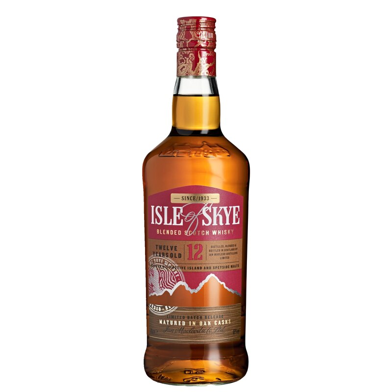 Isle of Skye 12 Year Old 40% 25ml pump clip